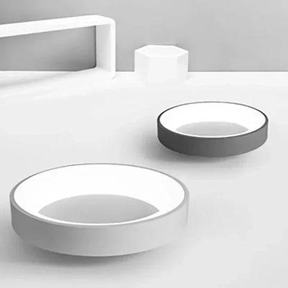 Scandinavian Round LED Ceiling Lamp Minimalist Nordic Design