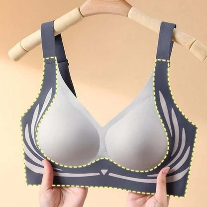 Seamless Wireless Push Up Bra with Full Coverage Support