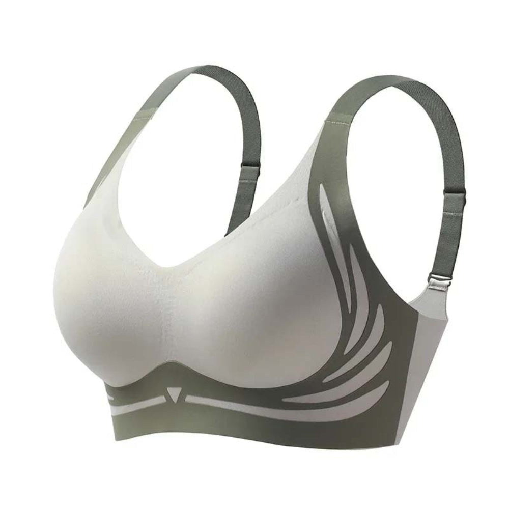 Seamless Wireless Push Up Bra with Full Coverage Support