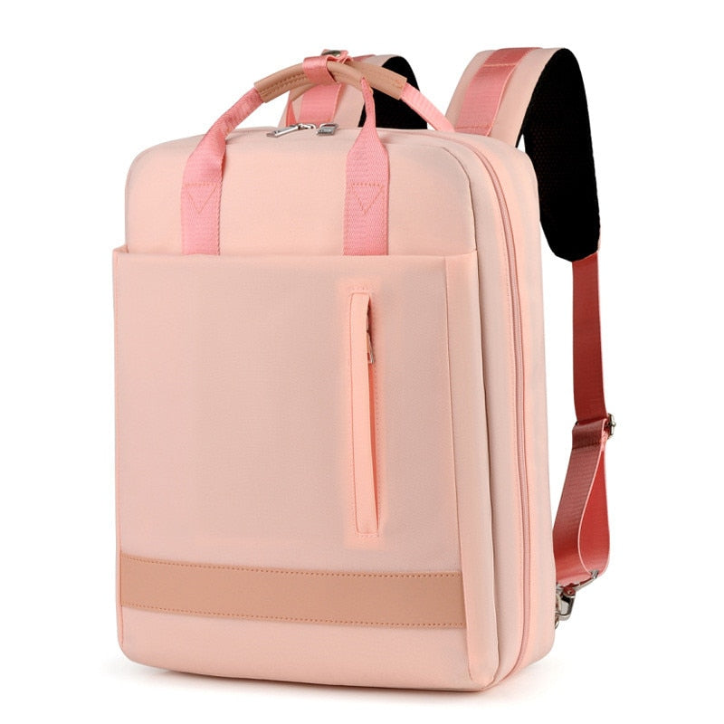 Secure Laptop Backpack Waterproof USB Charging Travel Daypack