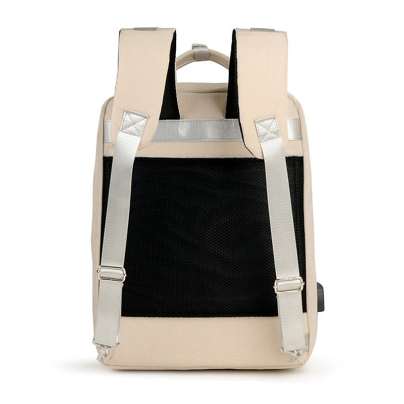 Secure Laptop Backpack Waterproof USB Charging Travel Daypack