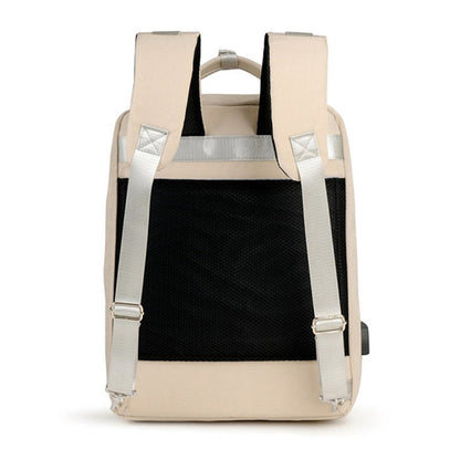 Secure Laptop Backpack Waterproof USB Charging Travel Daypack