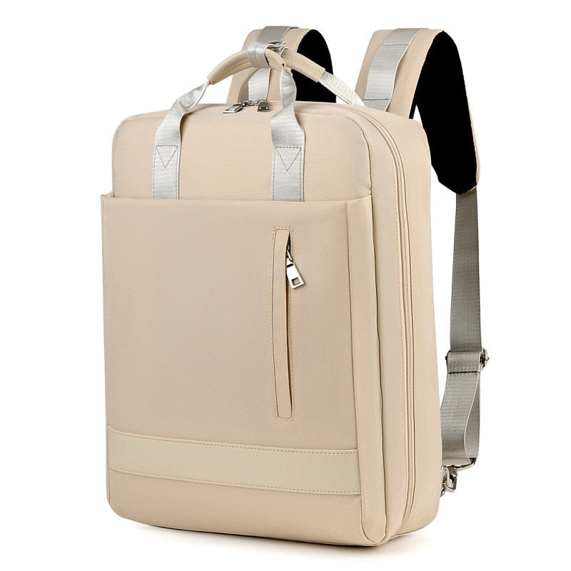 Secure Laptop Backpack Waterproof USB Charging Travel Daypack