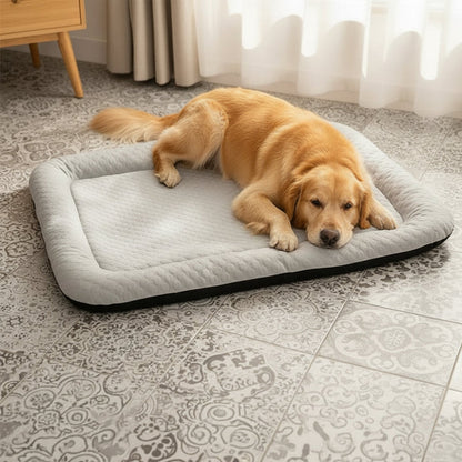 Selvkølende kæledyrsmåtte, vandtæt og åndbar hvilemåt­te til hunde og katte om sommeren