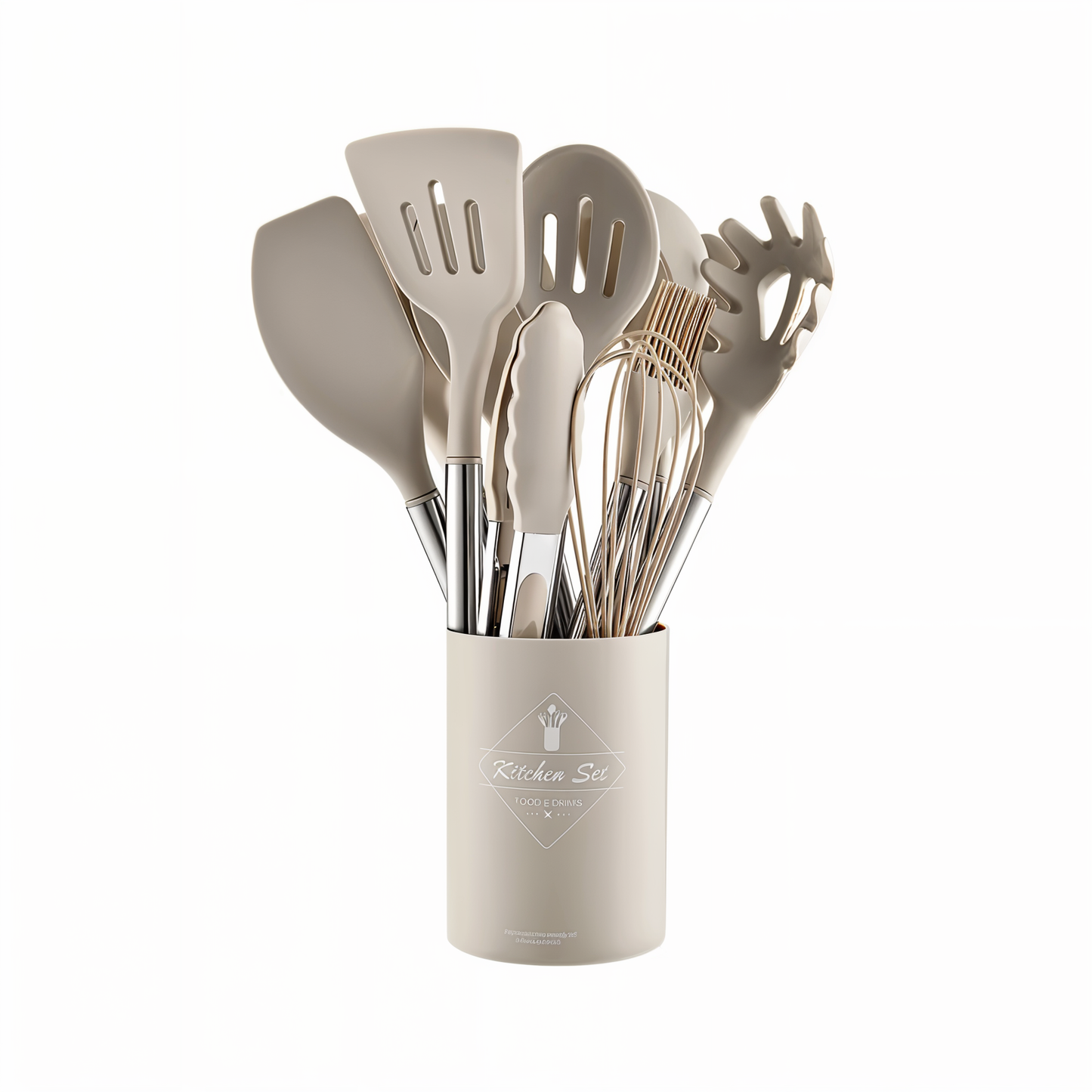 Silicone Kitchen Utensil Set Heat Resistant Cooking Tools