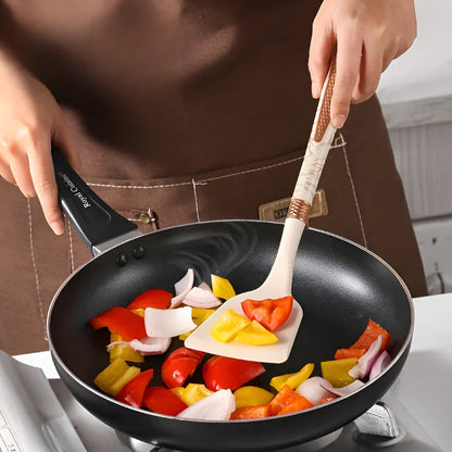 Silicone Kitchen Utensil Set Heat Resistant Cooking Tools With Holder