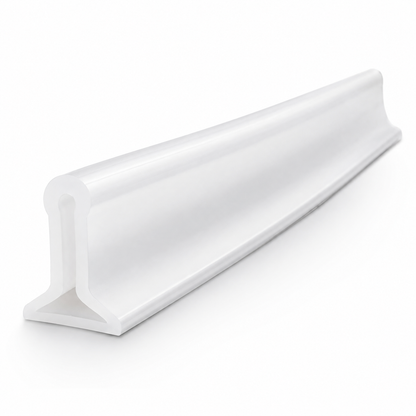 Silicone Water Stopper Strip with Adhesive Backing for Shower Edges and Bathroom Floors