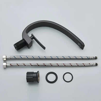 Single Handle Basin Faucet Modern Bathroom Sink Mixer