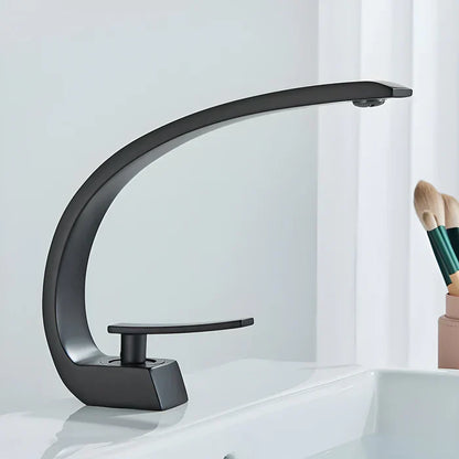 Single Handle Basin Faucet Modern Bathroom Sink Mixer