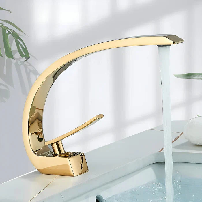 Single Handle Basin Faucet Modern Bathroom Sink Mixer