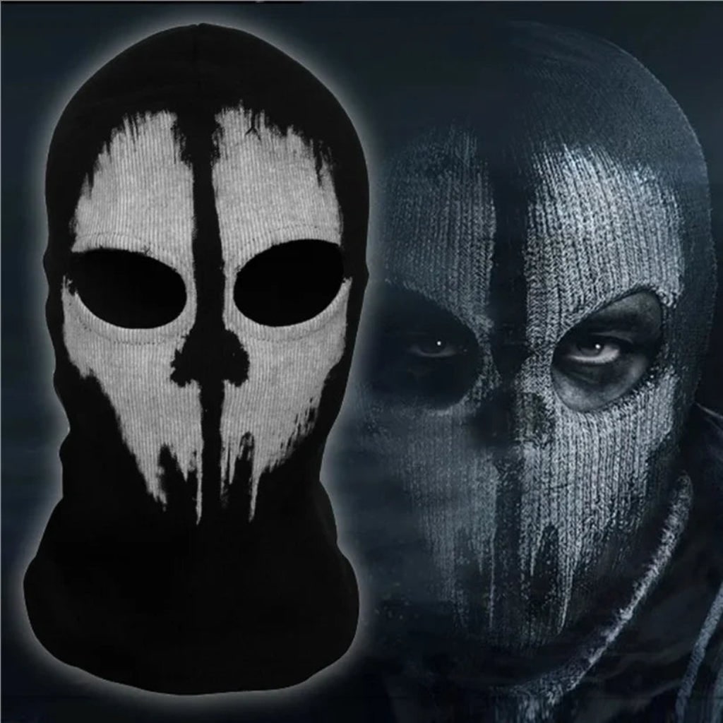 Skull Balaclava Full Face Mask Halloween Costume Outdoor Wear