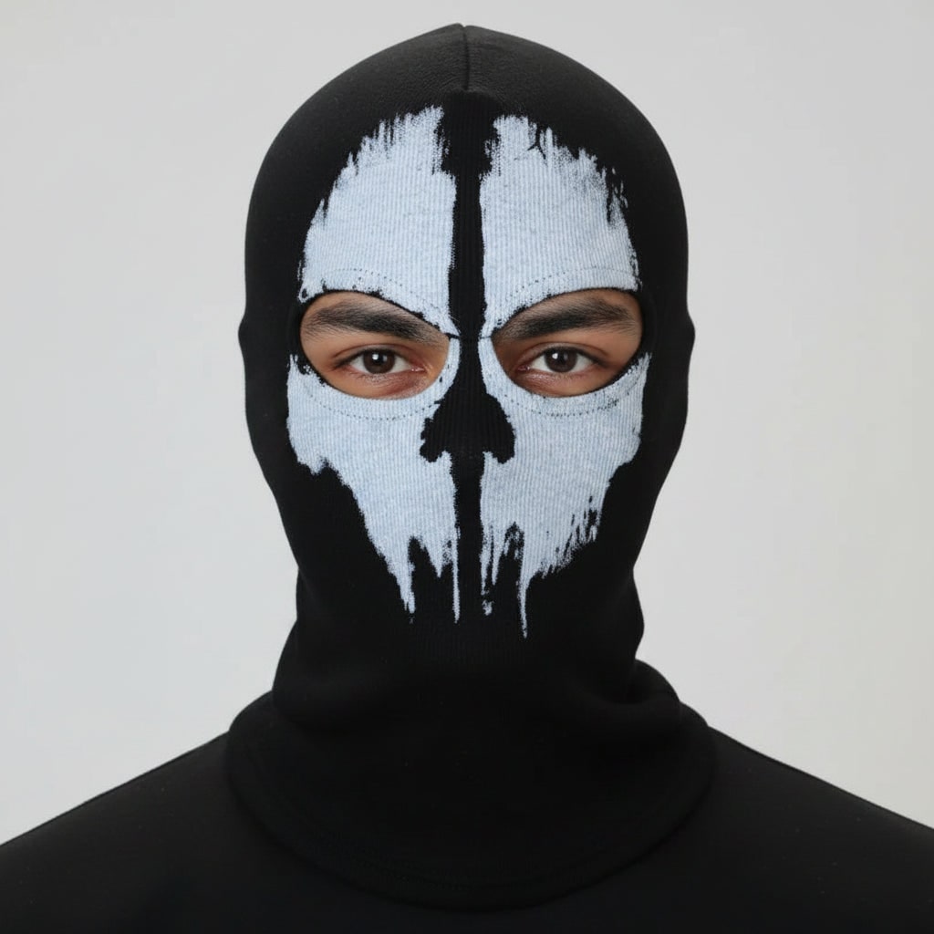 Skull Balaclava Full Face Mask Halloween Costume Outdoor Wear