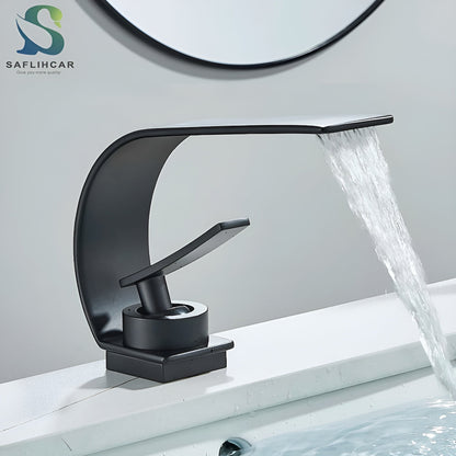 Slim Bathroom Basin Faucet Single Handle Sink Mixer Tap
