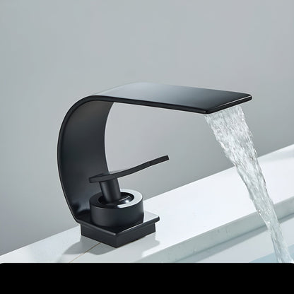 Slim Bathroom Basin Faucet Single Handle Sink Mixer Tap