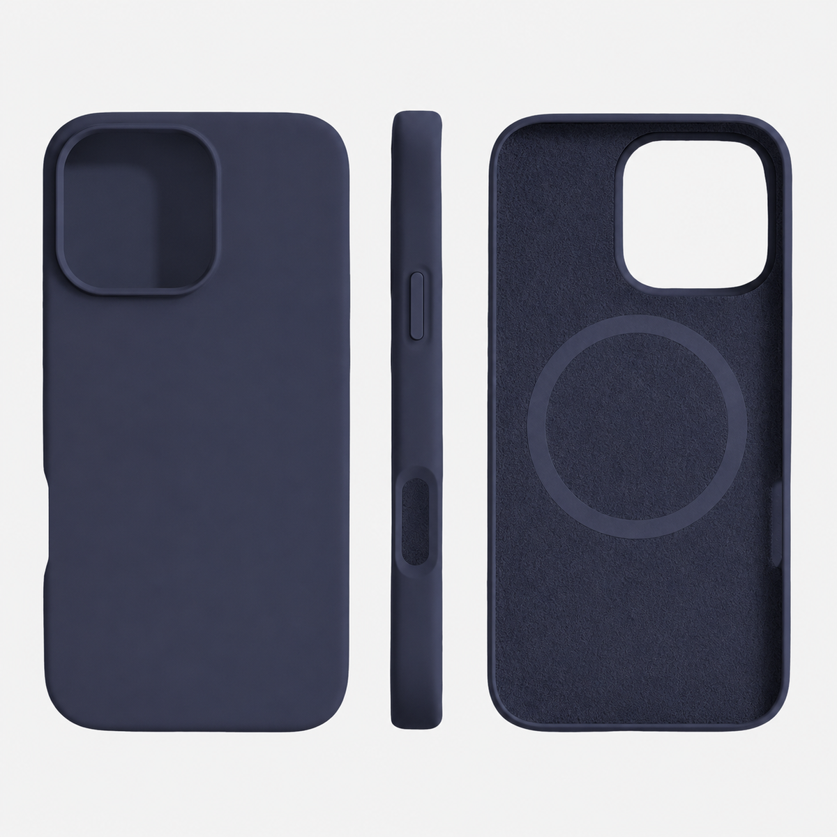 Slim Magnetic Phone Case with Soft Silicone Protection