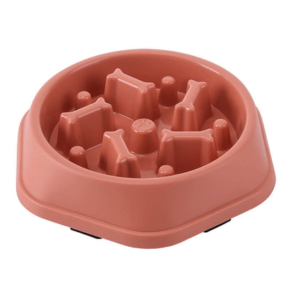 Slow Feeder Pet Bowl for Dogs Cats and Small Pets