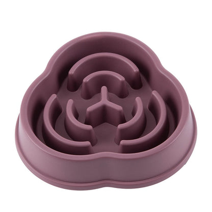 Slow Feeder Pet Bowl for Dogs Cats and Small Pets