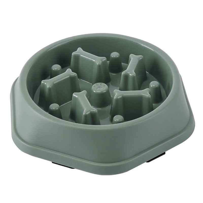 Slow Feeder Pet Bowl for Dogs Cats and Small Pets