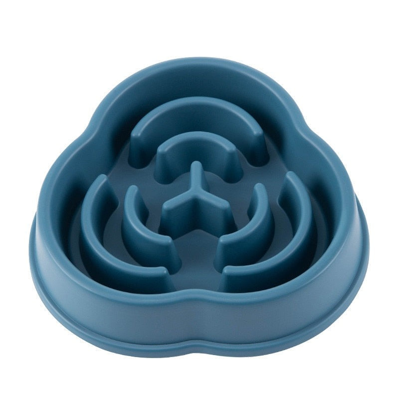 Slow Feeder Pet Bowl for Dogs Cats and Small Pets