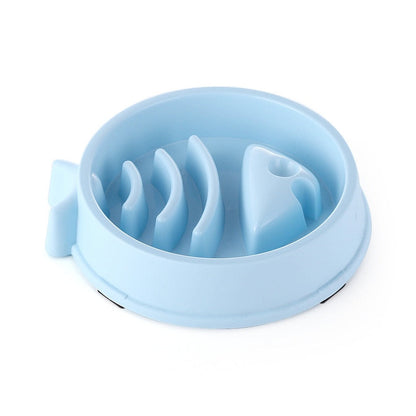 Slow Feeder Pet Bowl for Dogs Cats and Small Pets