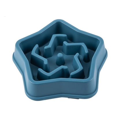 Slow Feeder Pet Bowl for Dogs Cats and Small Pets