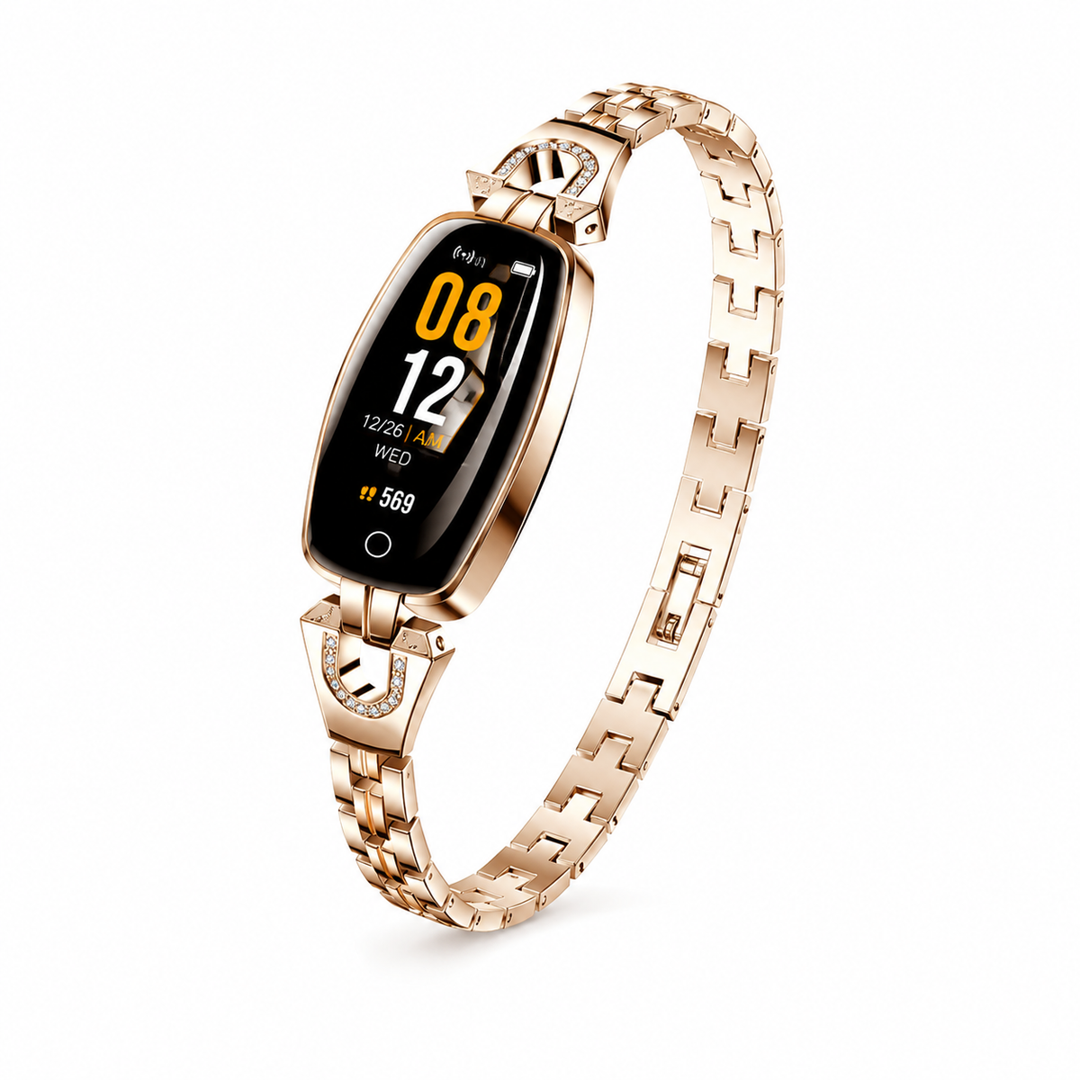 Smart Fitness Tracker Bracelet with Sleep and Heart Rate Monitoring