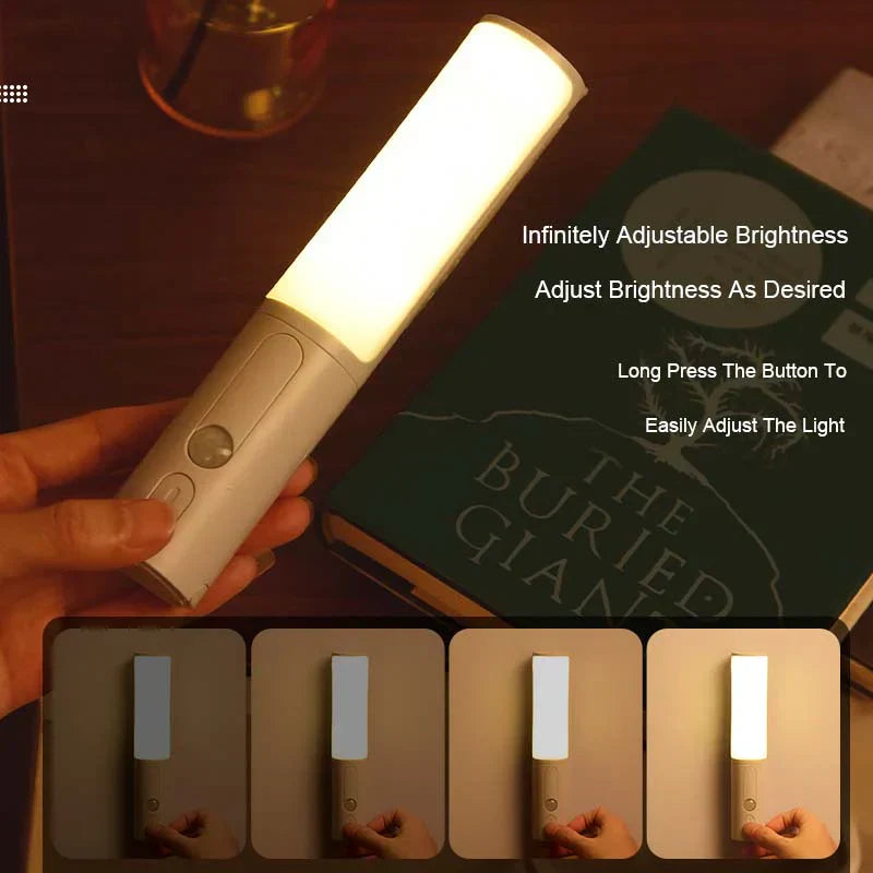 Smart LED Night Light with Motion Sensor Rechargeable for Home