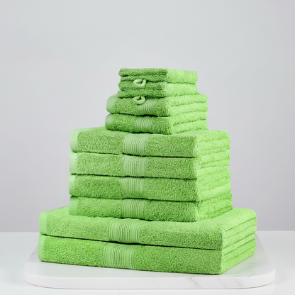 Soft Cotton Bath Towel Set Absorbent Fluffy Towels for Everyday Use