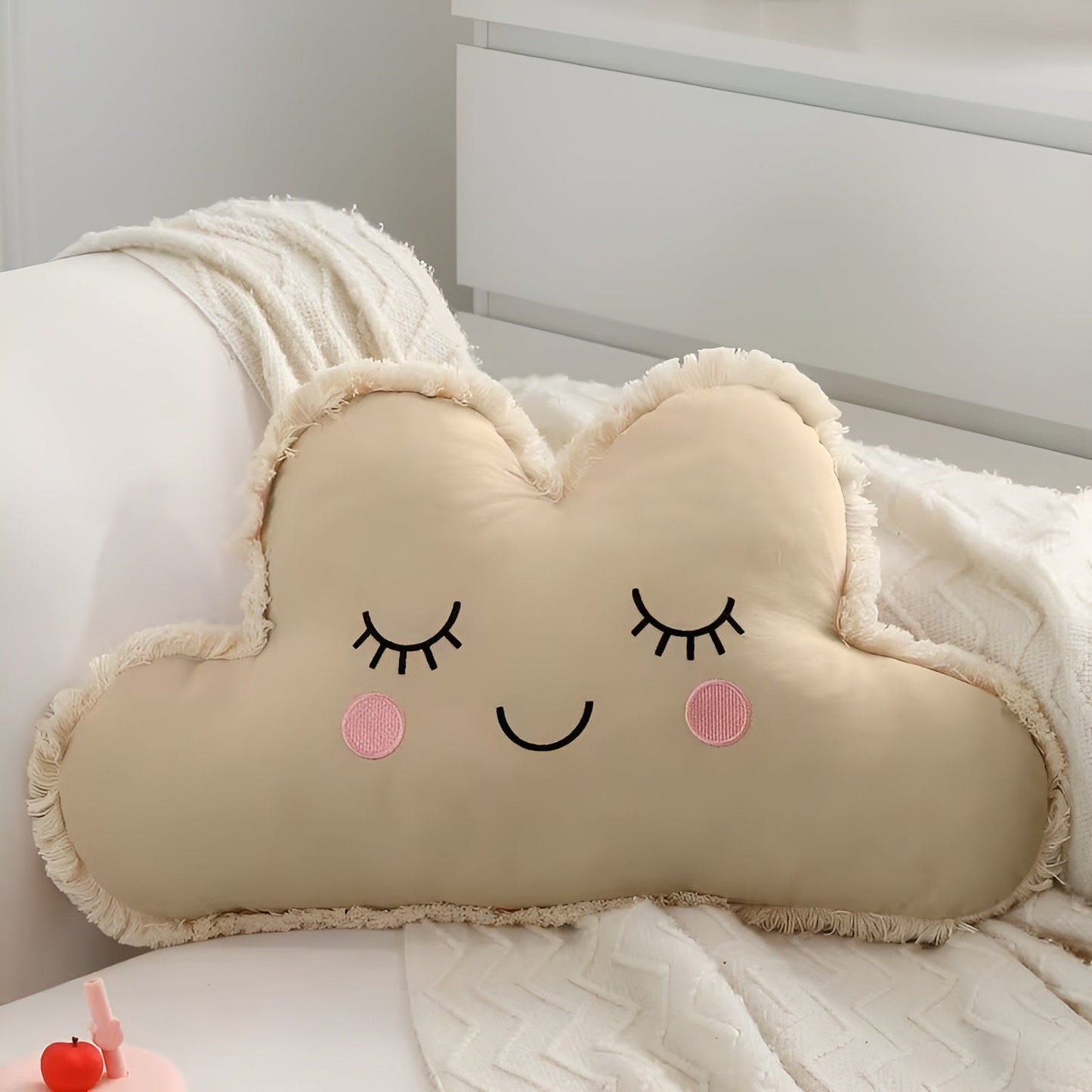 Soft Cotton Cushion Breathable Decorative Throw Pillow