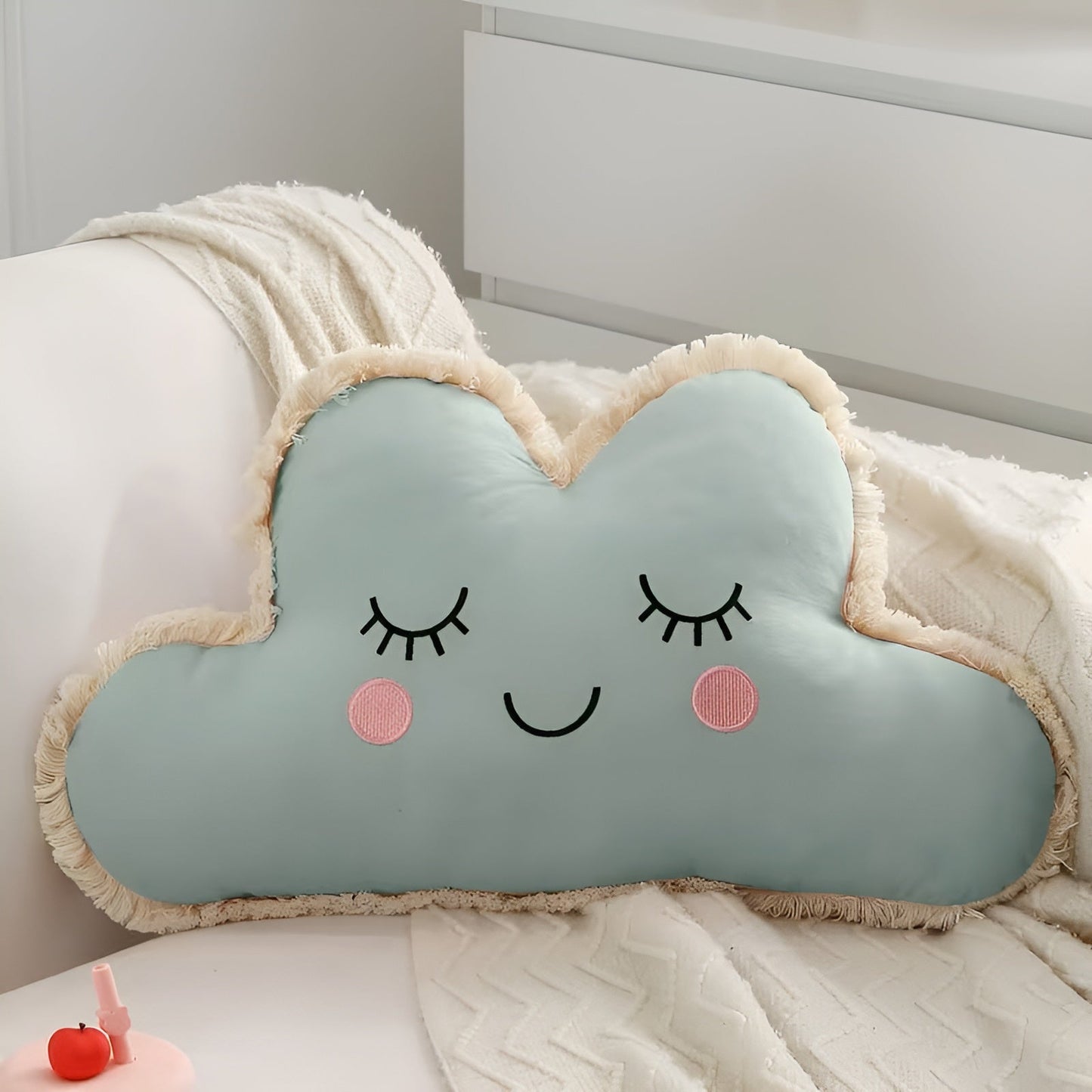 Soft Cotton Cushion Breathable Decorative Throw Pillow