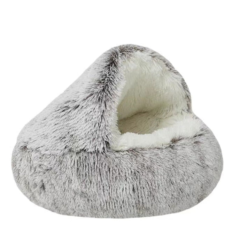 Soft Pet Cave Bed for Cats and Small Dogs