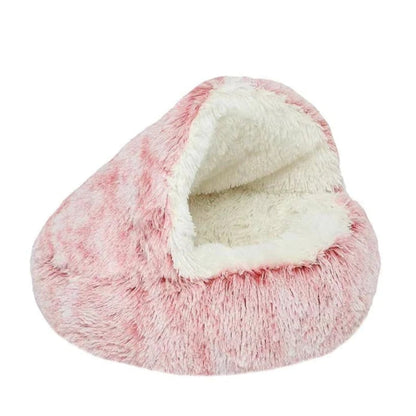 Soft Pet Cave Bed for Cats and Small Dogs