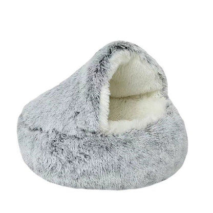 Soft Pet Cave Bed for Cats and Small Dogs