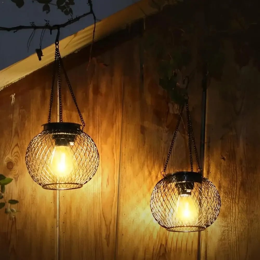 Solar Hanging Light Outdoor Halloween Garden Patio Decor