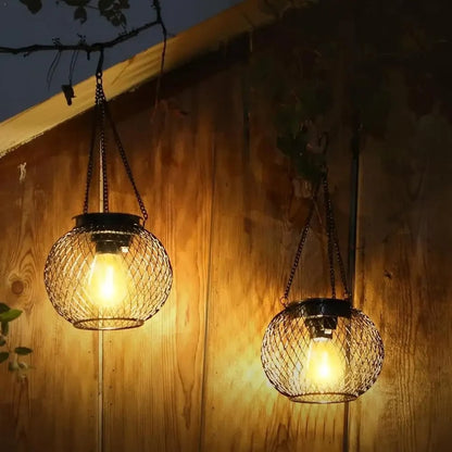 Solar Hanging Light Outdoor Halloween Garden Patio Decor