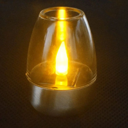 Solar LED Candle Lights Outdoor Waterproof Garden Lights Flickering Warm White Decor