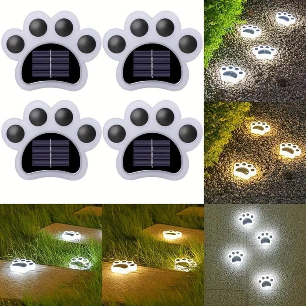 Solar LED Garden Lights Wireless Outdoor Pathway Spotlights