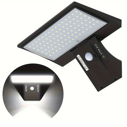 Solar LED Motion Sensor Flood Light Waterproof Outdoor Lamp