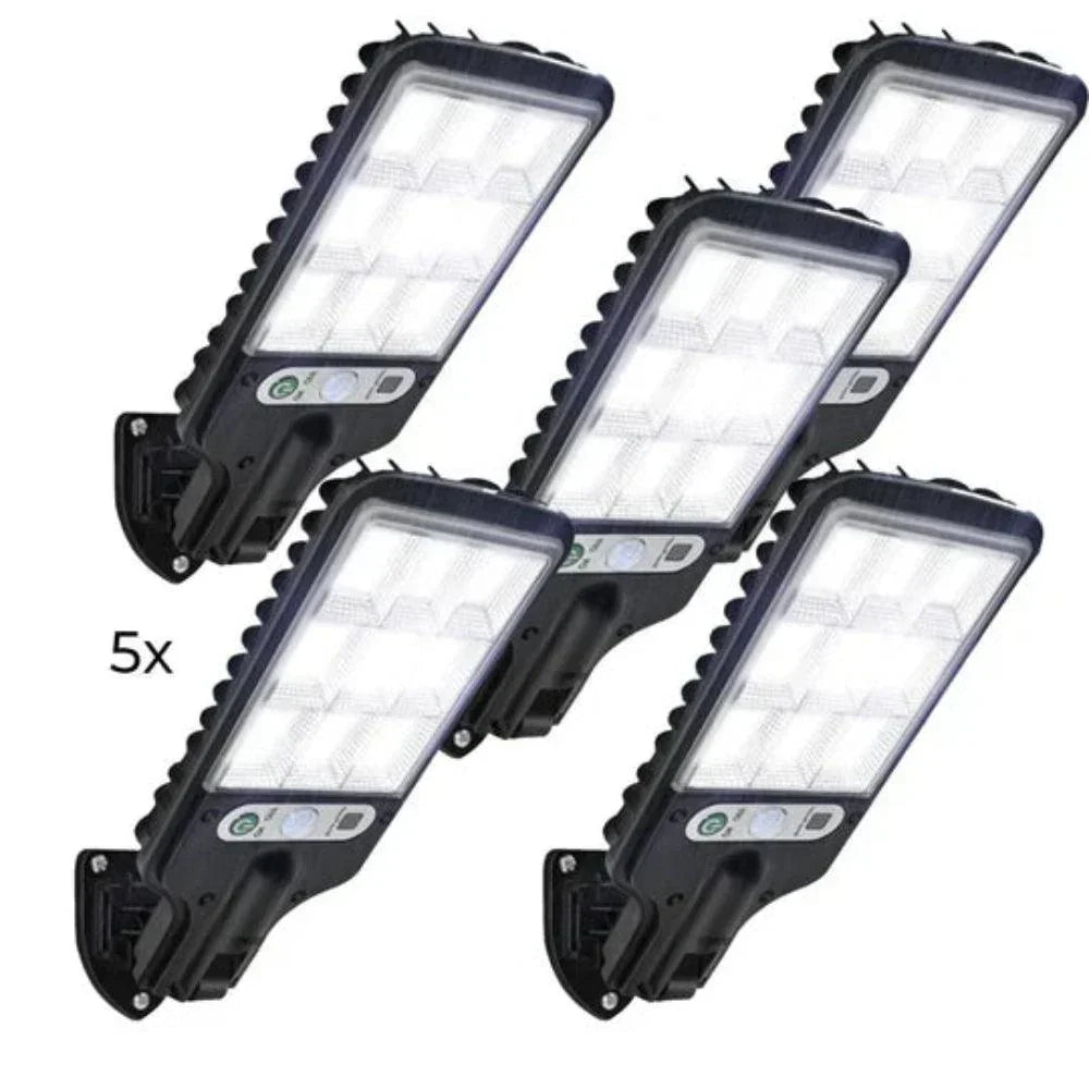 Solar Motion Sensor Wall Light with Remote Control