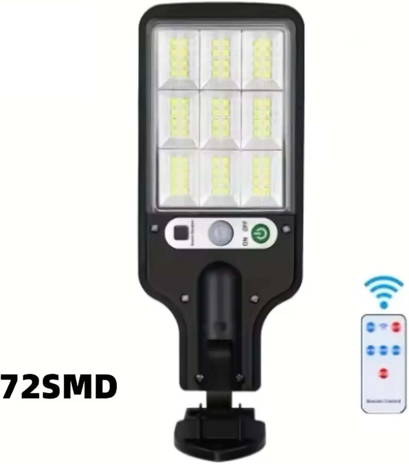 Solar Motion Sensor Wall Light with Remote Control