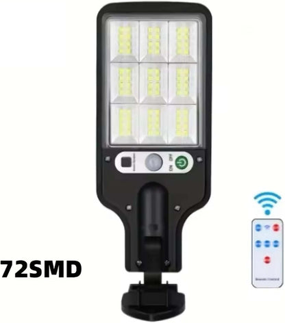 Solar Motion Sensor Wall Light with Remote Control
