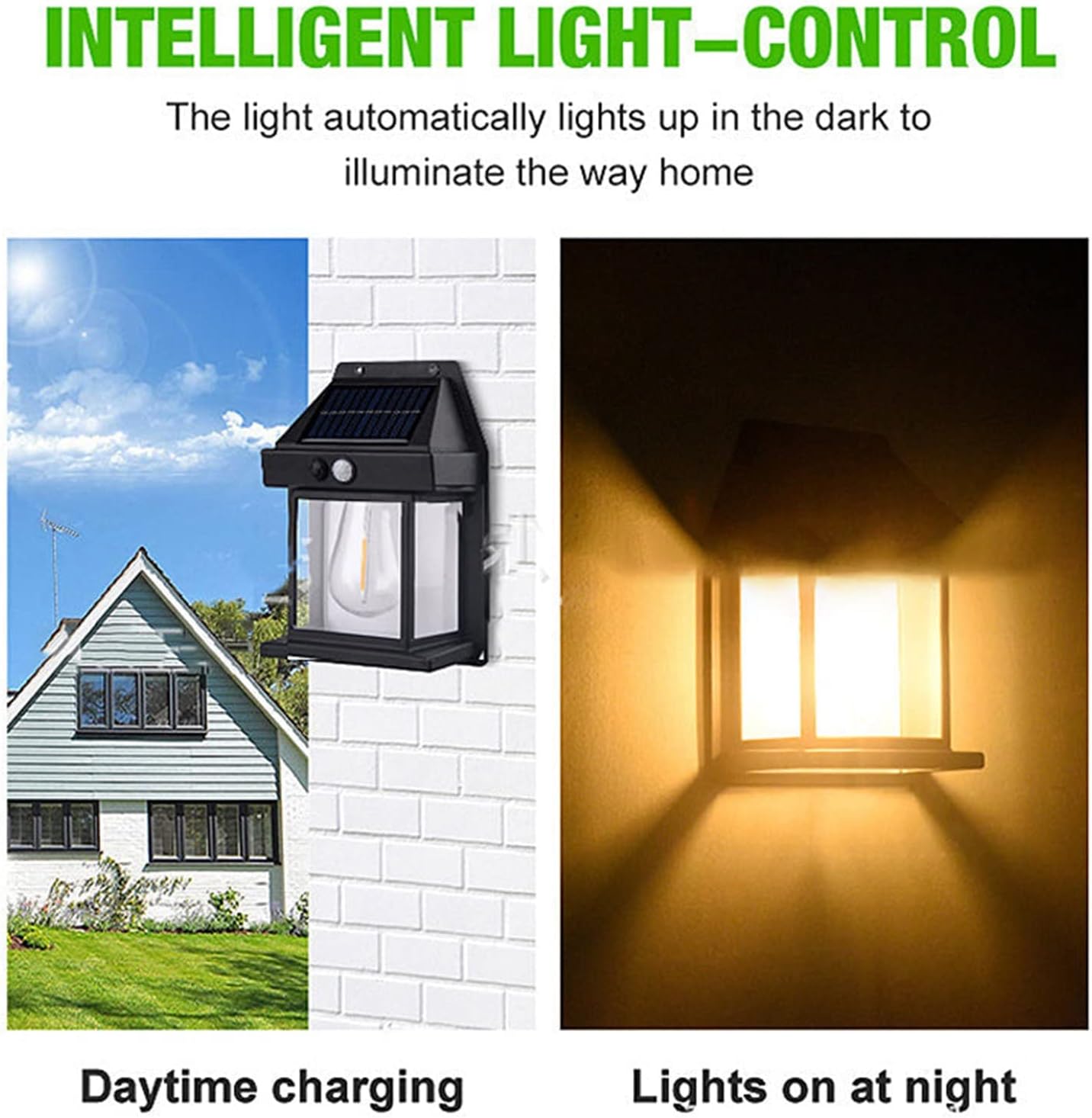 Solar Powered LED Outdoor Light Waterproof Garden Lamp
