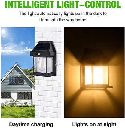 Solar Powered LED Outdoor Light Waterproof Garden Lamp