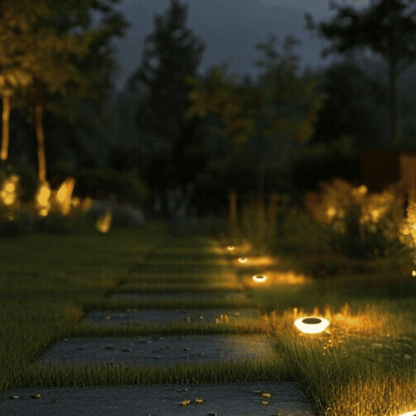 SolarGround LED Spotlights | Set of 4 Solar-Powered Outdoor Garden Lights