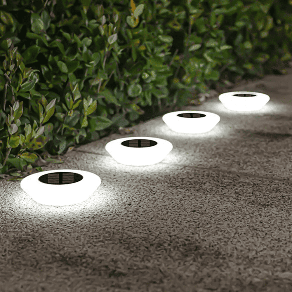 SolarGround LED Spotlights | Set of 4 Solar-Powered Outdoor Garden Lights