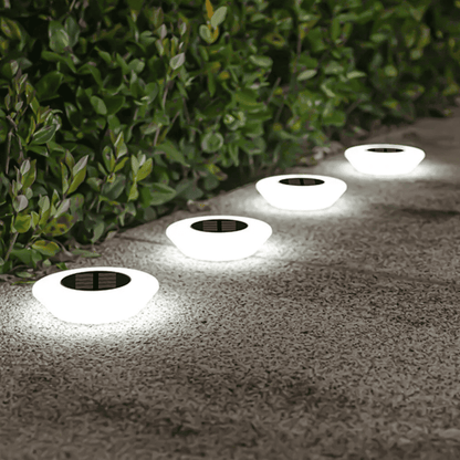 SolarGround LED Spotlights | Set of 4 Solar-Powered Outdoor Garden Lights