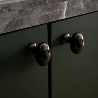 Solid Brass Cabinet Knobs Luxury Drawer Pull Handles Italian Style Hardware