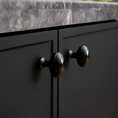 Solid Brass Cabinet Knobs Luxury Drawer Pull Handles Italian Style Hardware