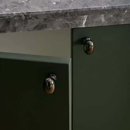 Solid Brass Cabinet Knobs Luxury Drawer Pull Handles Italian Style Hardware