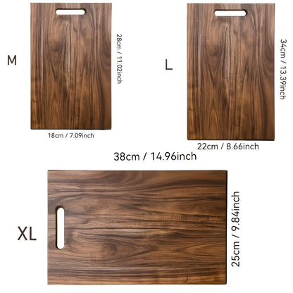 Solid Wood Cutting Board Set Kitchen Chopping Serving Boards